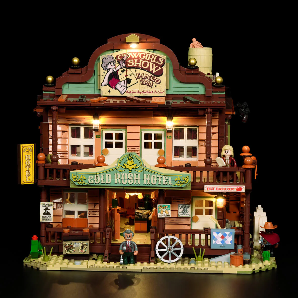 14014_Old West Inn_Gasthaus im Alten Westen_lumibricks_lightbricks5