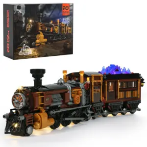 F9006_Steampunk Ore Train_Steampunk-Erzzug_Lumibricks_lightbricks1