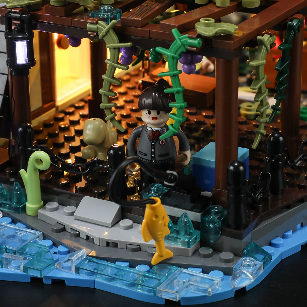 F9013_A-Frame Cabin_A-Frame-Kabine_Lumibricks_lightbricks10