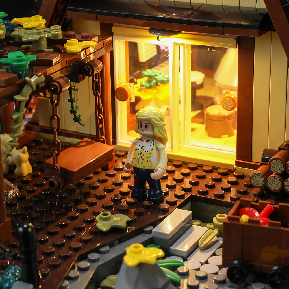 F9013_A-Frame Cabin_A-Frame-Kabine_Lumibricks_lightbricks11