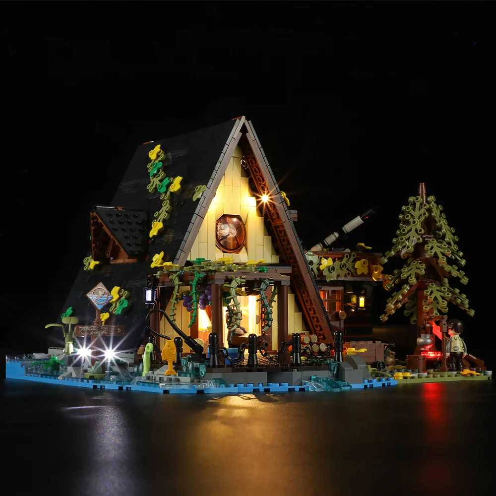 F9013_A-Frame Cabin_A-Frame-Kabine_Lumibricks_lightbricks5