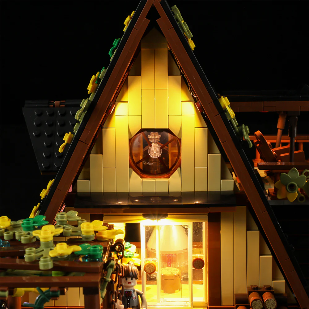 F9013_A-Frame Cabin_A-Frame-Kabine_Lumibricks_lightbricks8