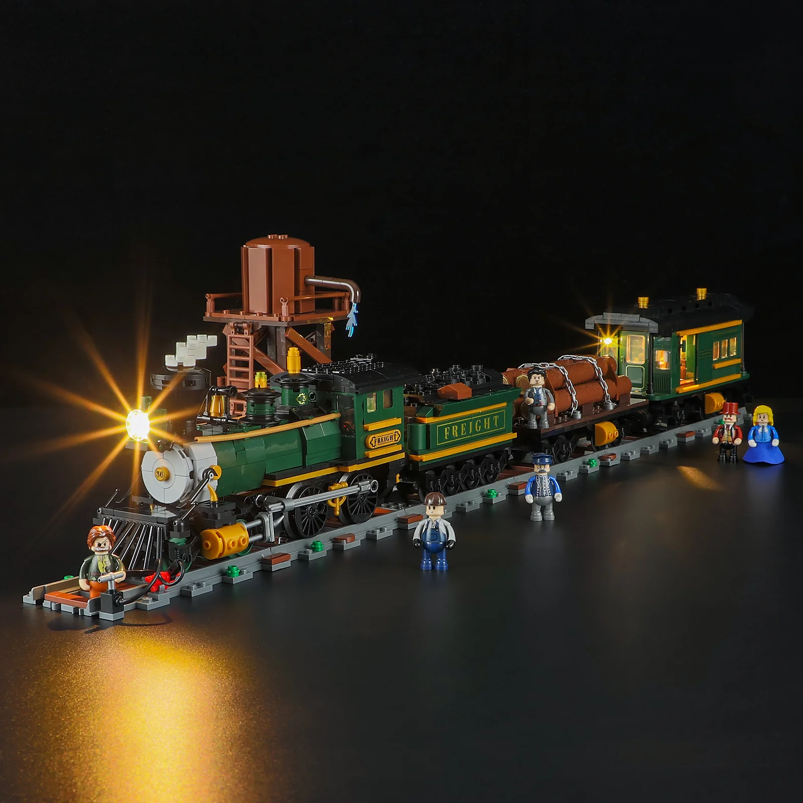F9036_Western Freight Train_Westlicher Güterzug_lightbricks2