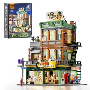 F9058_Record Store_Plattenladen_Lumibricks_lightbricks1