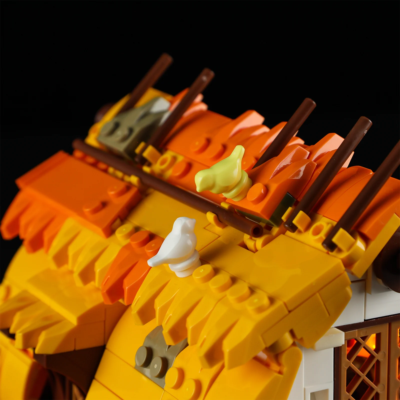 F9061_Medieval Water Mill_Mittelalterlicher Wassermühle_lumibricks_lightbricks13