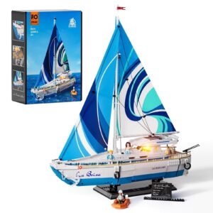 F9074_The Sailboat La Brisa_Das Segelboot La Brisa_lumibricks_lightbricks1