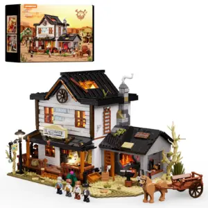 L9089_Old West Blacksmith_Schmied des alten Westens_lumibricks_lightbricks1