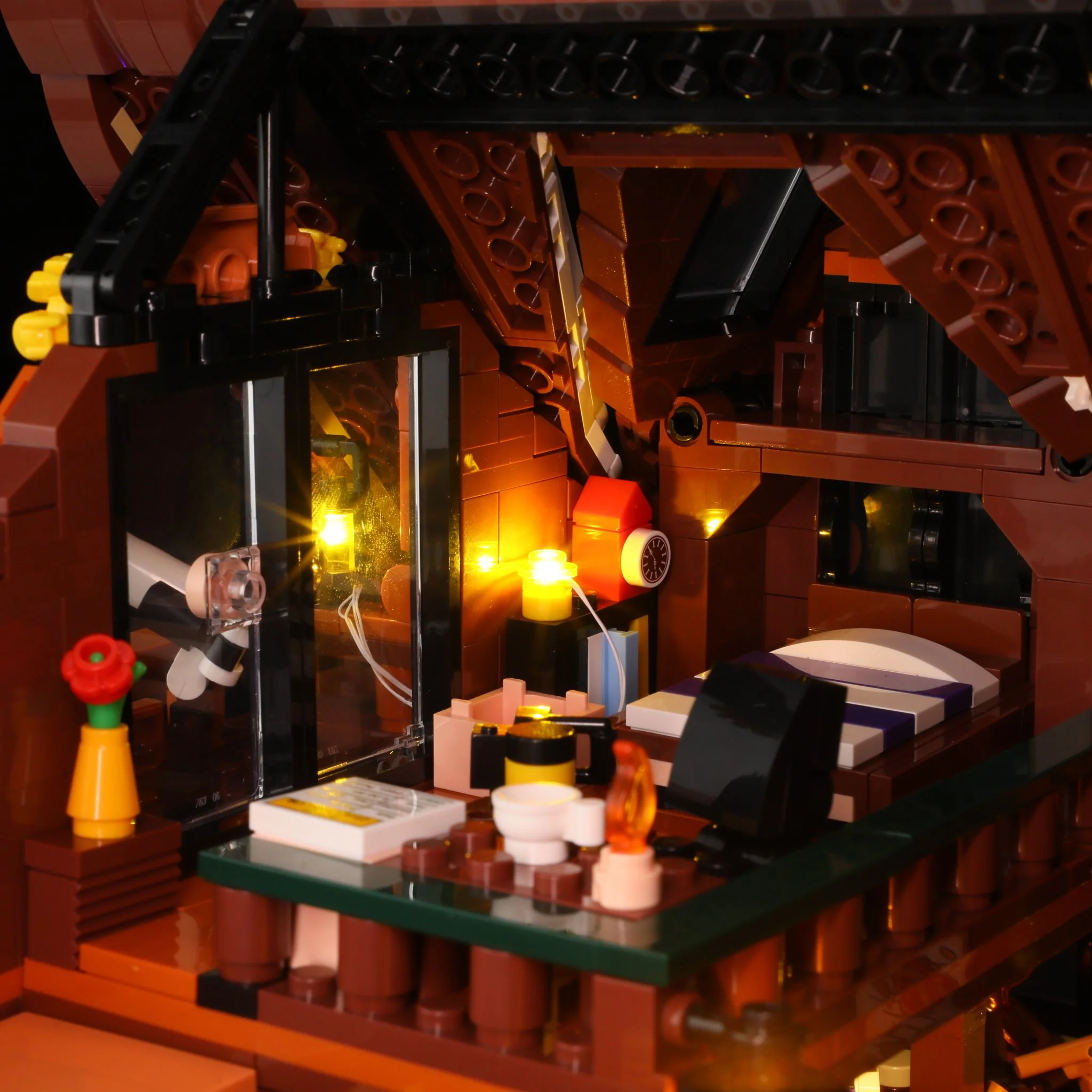 L9090_Aurora Cabin_Aurora-Hütte_Lumibricks_lightbricks6