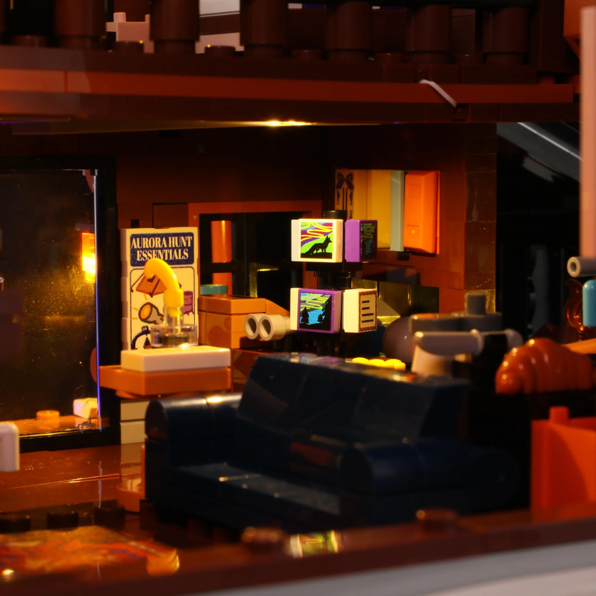 L9090_Aurora Cabin_Aurora-Hütte_Lumibricks_lightbricks7