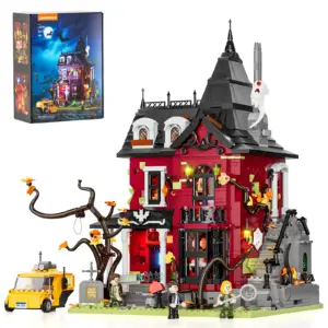 L9092_Midnight Haunted Mansion_Mitternachts-Spukhaus_lumibricks_lightbricks